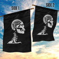 Funny Skeleton 45 lbs Plate Weight Lifting Gym Working Out Garden Flag - Wonder Print Shop