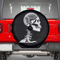 Funny Skeleton 45 lbs Plate Weight Lifting Gym Working Out Spare Tire Cover - Wonder Print Shop