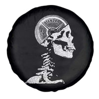 Funny Skeleton 45 lbs Plate Weight Lifting Gym Working Out Spare Tire Cover - Wonder Print Shop