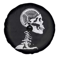 Funny Skeleton 45 lbs Plate Weight Lifting Gym Working Out Spare Tire Cover - Wonder Print Shop