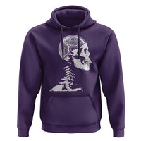 Funny Skeleton 45 lbs Plate Weight Lifting Gym Working Out Hoodie - Wonder Print Shop