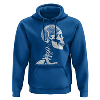 Funny Skeleton 45 lbs Plate Weight Lifting Gym Working Out Hoodie - Wonder Print Shop