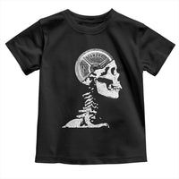 Funny Skeleton 45 lbs Plate Weight Lifting Gym Working Out Toddler T Shirt - Wonder Print Shop