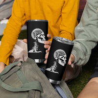 Funny Skeleton 45 lbs Plate Weight Lifting Gym Working Out Tumbler Cup - Wonder Print Shop