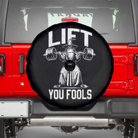 Funny Lift You Fools Spare Tire Cover Swole Wizard Weightlifting Bodybuilding Gym Fitness - Wonder Print Shop