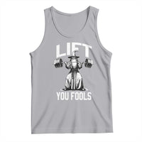 Funny Lift You Fools Tank Top Swole Wizard Weightlifting Bodybuilding Gym Fitness - Wonder Print Shop