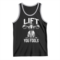 Funny Lift You Fools Tank Top Swole Wizard Weightlifting Bodybuilding Gym Fitness - Wonder Print Shop