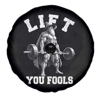 Funny Lift You Fools Spare Tire Cover Swole Wizard Weightlifting Bodybuilding Gym - Wonder Print Shop
