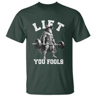 Funny Lift You Fools T Shirt Swole Wizard Weightlifting Bodybuilding Gym - Wonder Print Shop