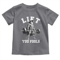 Funny Lift You Fools Toddler T Shirt Swole Wizard Weightlifting Bodybuilding Gym - Wonder Print Shop