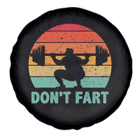 Dont Fart Fitness Gym Workout Weights Squat Humor Spare Tire Cover - Wonder Print Shop