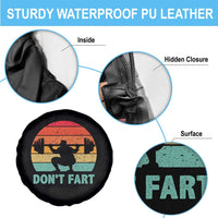 Dont Fart Fitness Gym Workout Weights Squat Humor Spare Tire Cover - Wonder Print Shop