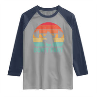 Dont Fart Fitness Gym Workout Weights Squat Humor Raglan Shirt - Wonder Print Shop