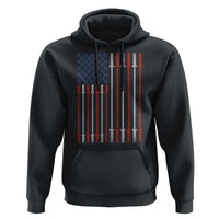 Fitness Gym Barbell Powerlifting Patriotic American Flag Hoodie - Wonder Print Shop