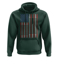 Fitness Gym Barbell Powerlifting Patriotic American Flag Hoodie - Wonder Print Shop