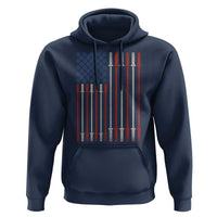 Fitness Gym Barbell Powerlifting Patriotic American Flag Hoodie - Wonder Print Shop