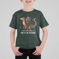 Dungeon Cat This Is An Outrage T Shirt For Kid Funny Princess Kitten Dinosaur - Wonder Print Shop