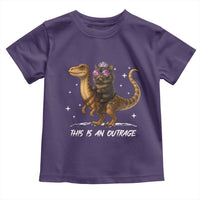 Dungeon Cat This Is An Outrage Toddler T Shirt Funny Princess Kitten Dinosaur - Wonder Print Shop