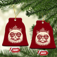 Dungeon Cat This Is An Outrage Ceramic Ornament Funny Princess Kitten - Wonder Print Shop