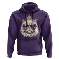 Dungeon Cat This Is An Outrage Hoodie Funny Princess Kitten - Wonder Print Shop
