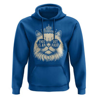 Dungeon Cat This Is An Outrage Hoodie Funny Princess Kitten - Wonder Print Shop