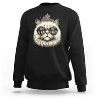 Dungeon Cat This Is An Outrage Sweatshirt Funny Princess Kitten - Wonder Print Shop