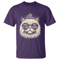 Dungeon Cat This Is An Outrage T Shirt Funny Princess Kitten - Wonder Print Shop