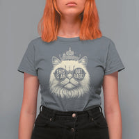 Dungeon Cat This Is An Outrage T Shirt For Women Funny Princess Kitten - Wonder Print Shop