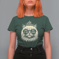 Dungeon Cat This Is An Outrage T Shirt For Women Funny Princess Kitten - Wonder Print Shop