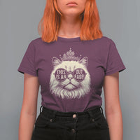 Dungeon Cat This Is An Outrage T Shirt For Women Funny Princess Kitten - Wonder Print Shop