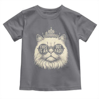 Dungeon Cat This Is An Outrage Toddler T Shirt Funny Princess Kitten - Wonder Print Shop