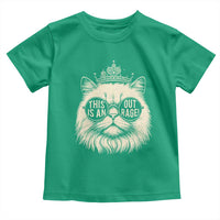 Dungeon Cat This Is An Outrage Toddler T Shirt Funny Princess Kitten - Wonder Print Shop