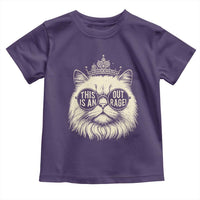 Dungeon Cat This Is An Outrage Toddler T Shirt Funny Princess Kitten - Wonder Print Shop