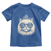 Dungeon Cat This Is An Outrage Toddler T Shirt Funny Princess Kitten - Wonder Print Shop
