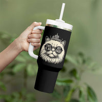 Dungeon Cat This Is An Outrage Tumbler With Handle Funny Princess Kitten - Wonder Print Shop