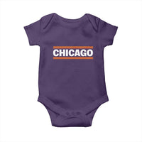 Chicago Baby Onesie Classic Retro City Illinois IL Lake Michigan Midwest Pride - Wonder Print Shop
