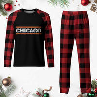 Chicago Plaid Pajama Set Classic Retro City Illinois IL Lake Michigan Midwest Pride - Wonder Print Shop