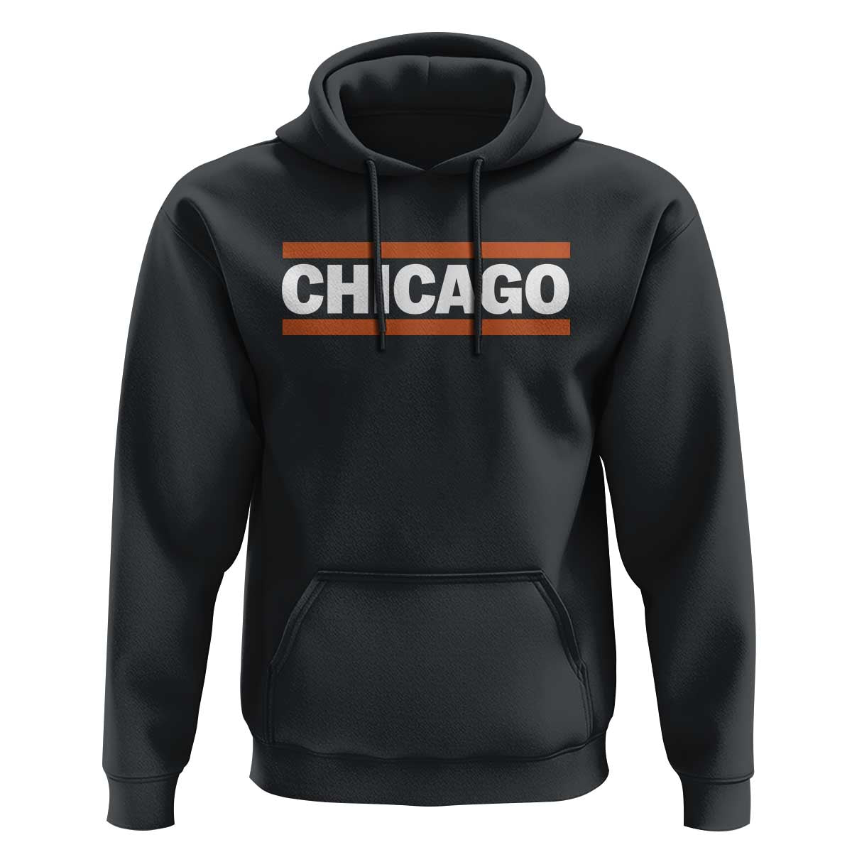 Chicago Hoodie Classic Retro City Illinois IL Lake Michigan Midwest Pride - Wonder Print Shop