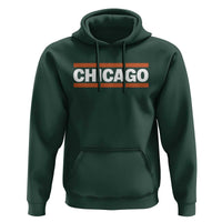 Chicago Hoodie Classic Retro City Illinois IL Lake Michigan Midwest Pride - Wonder Print Shop