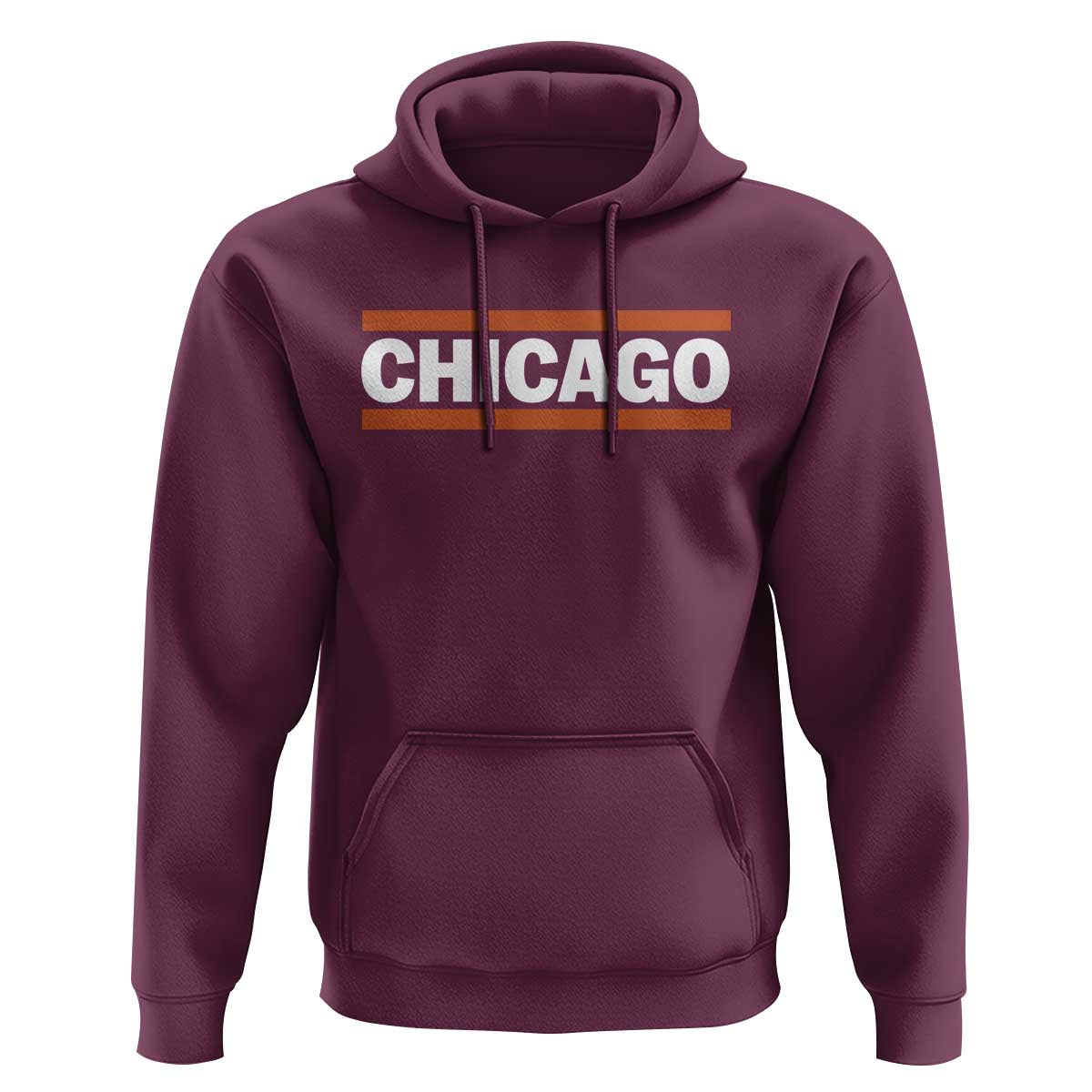 Chicago Hoodie Classic Retro City Illinois IL Lake Michigan Midwest Pride - Wonder Print Shop