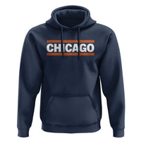 Chicago Hoodie Classic Retro City Illinois IL Lake Michigan Midwest Pride - Wonder Print Shop