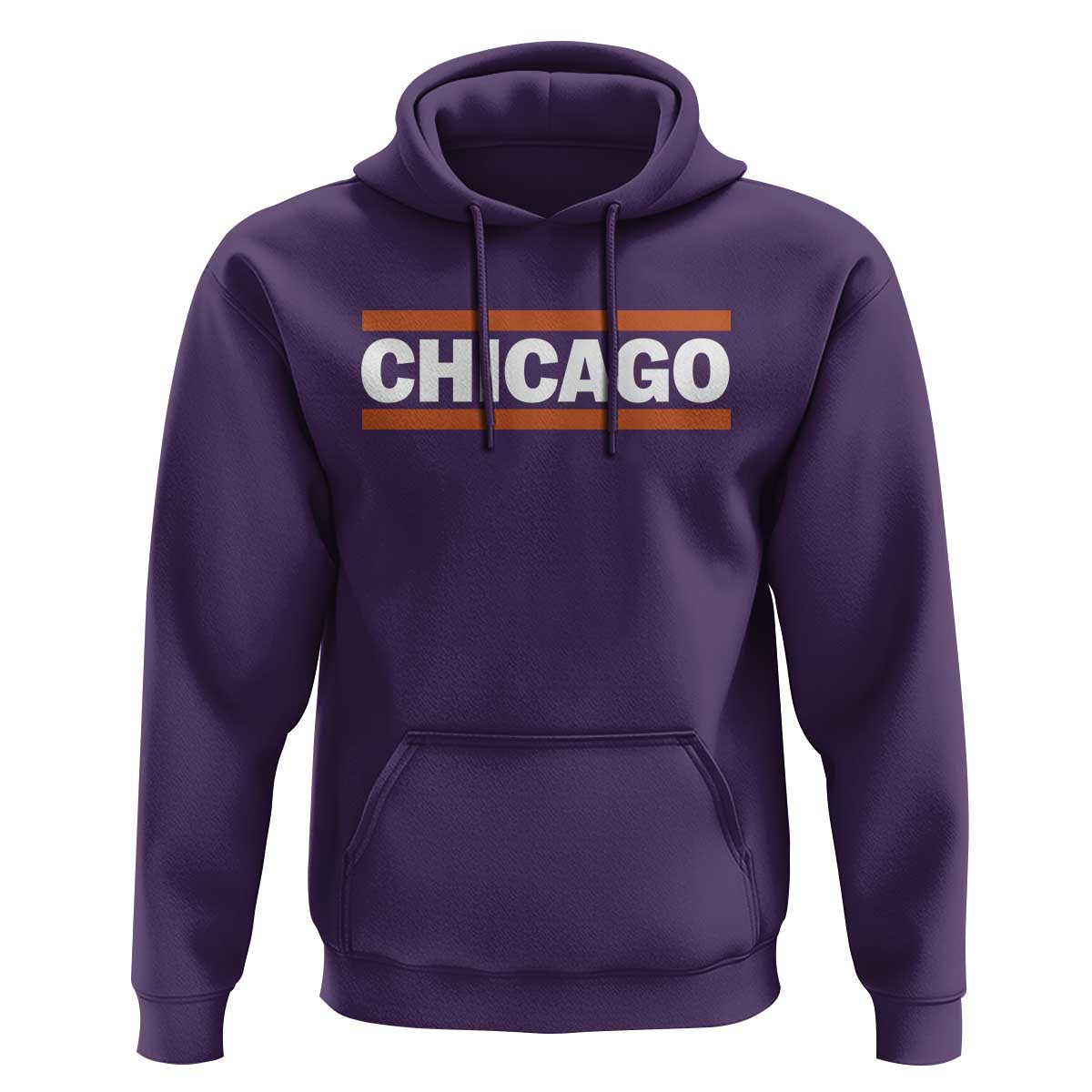 Chicago Hoodie Classic Retro City Illinois IL Lake Michigan Midwest Pride - Wonder Print Shop