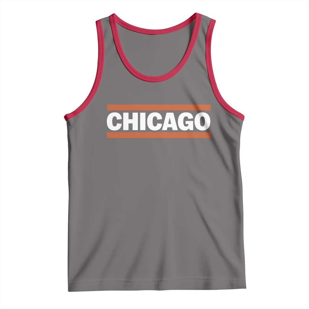 Chicago Tank Top Classic Retro City Illinois IL Lake Michigan Midwest Pride - Wonder Print Shop