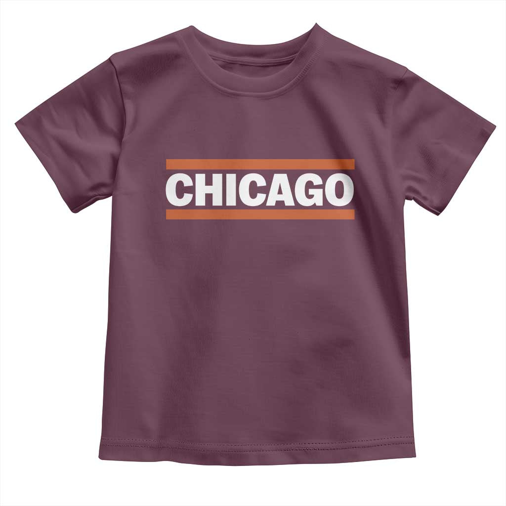 Chicago Toddler T Shirt Classic Retro City Illinois IL Lake Michigan Midwest Pride - Wonder Print Shop
