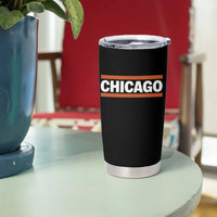 Chicago Tumbler Cup Classic Retro City Illinois IL Lake Michigan Midwest Pride - Wonder Print Shop