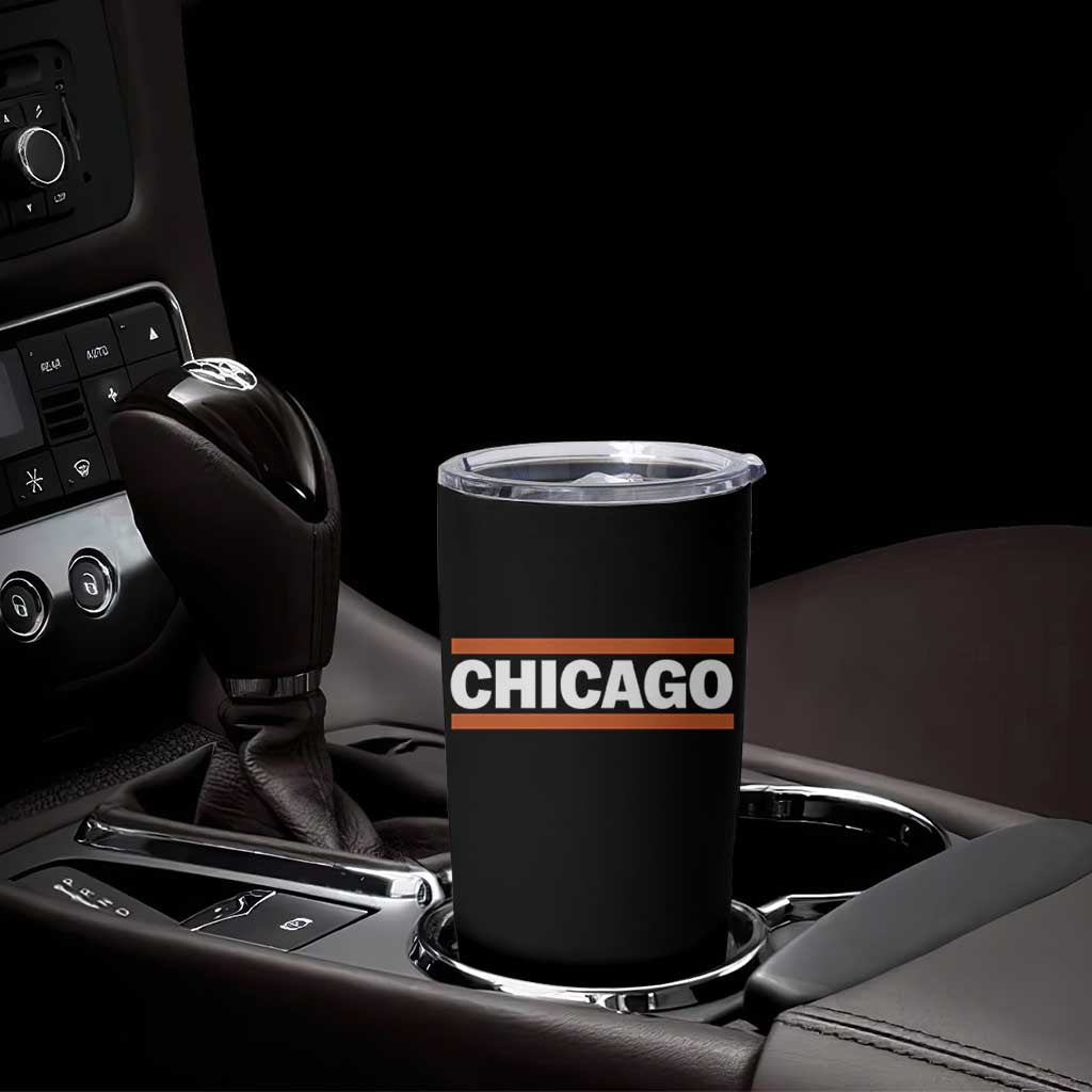 Chicago Tumbler Cup Classic Retro City Illinois IL Lake Michigan Midwest Pride - Wonder Print Shop