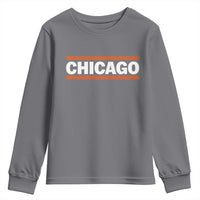 Chicago Youth Sweatshirt Classic Retro City Illinois IL Lake Michigan Midwest Pride - Wonder Print Shop