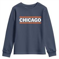 Chicago Youth Sweatshirt Classic Retro City Illinois IL Lake Michigan Midwest Pride - Wonder Print Shop