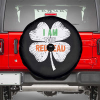 Funny Irish St Patrick's Day I Am The Redhead Spare Tire Cover Vintage Clover Shamrock