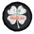 Funny Irish St Patrick's Day I Am The Redhead Spare Tire Cover Vintage Clover Shamrock